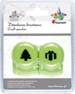 Titanum Craft-Fun Series dekorativní děrovačka vzor č. 5 Vánoce (T-8202A-2-5)
