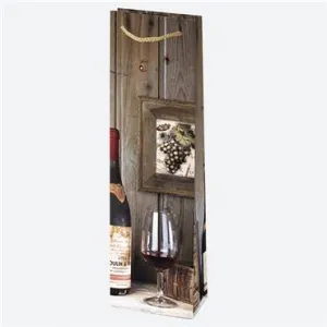 Dárková taška na láhev Pol-mak 120 mm x 400 mm x 90 mm (T12)