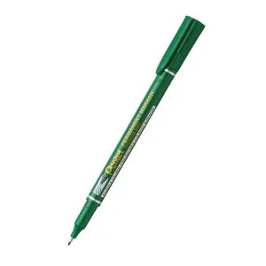 Permanentní popisovač Pentel, zelený, kulatý hrot 0,6-1,0 mm (NF450)