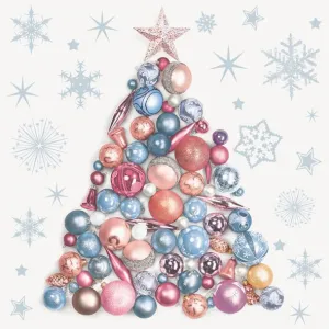 Ubrousky Pol-mak s hvězdičkou - mix 330 mm x 330 mm (Sd GW)