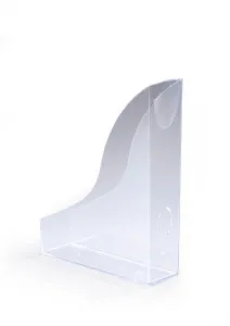 Odolný vertikální box na dokumenty A4 - průhledný 73 mm x 306 mm x 241 mm (1701711400)