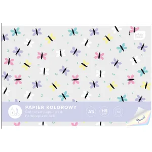 Interdruk PASTEL barevný sešit A5 115g 10k