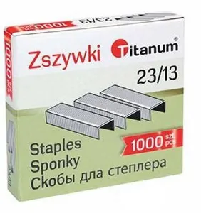 Sešívačky 23/13 Titanum 1000 ks