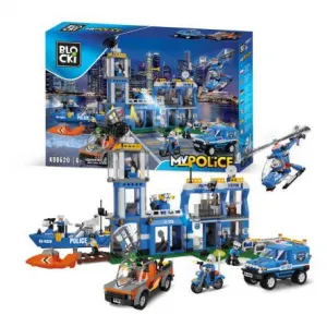 Plastové cihly policejní stanice Icom MyPolice (KB0620)