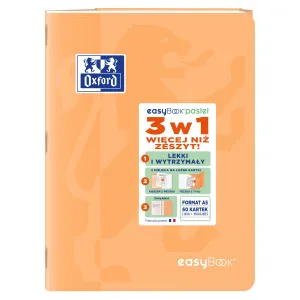 Sešit Oxford EASYBOOK PASTEL A5 60k. Šňůra 90g (400161236)