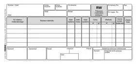 Vlastní tisk Stolgraf RW 5 položka 1/3 A4 100k. (M34)