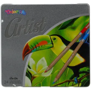 Dětské pastelky Colorino kovová krabička 24 barev (83263PTR)