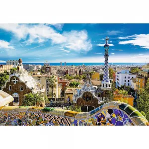 Trefl puzzle park guell barcelona 1500 el. (26147)