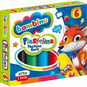 Plastelína St.Majewski 6 barev BAMBINO mix