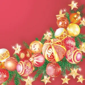 Ubrousky Pol-mak s hvězdičkou - mix 330 mm x 330 mm (Sd GW)