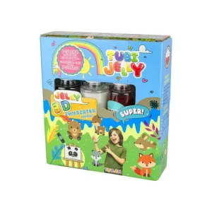 Tuban Kreativní sada TUBI JELLY 3 BARVY ZVÍŘATA (TU 3320)