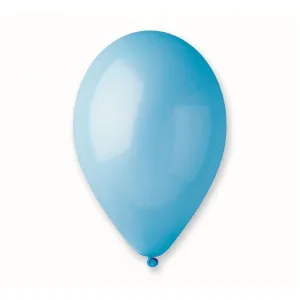 Godan gumový balón BALON PASTEL pastelově modrý 10cal (G90/09/10)