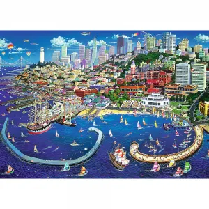 Trefl Puzzle San Francisco Bay 2000 el. (27107)
