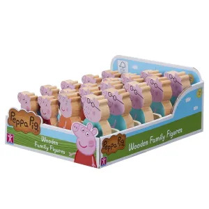 Tm Toys Prasátko Peppa dřevěná figurka 4 pack (PEP07207)