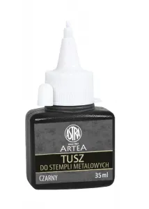 Barva razítkovacího inkoustu Artea: černá 35ml