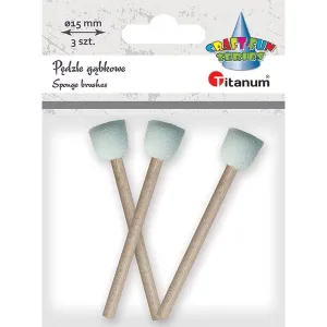 Titanum Craft-Fun Series malířský houbový štětec 1,5 cm
