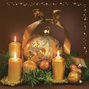 Vánoční ubrousky Pol-mak - mix 330 mm x 330 mm (SL GW)