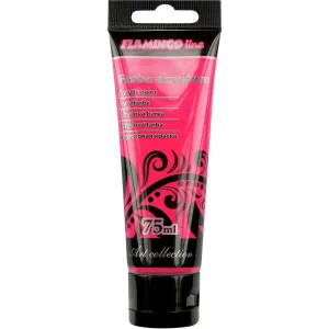Akrylová barva Flamingo Line Fluo color: růžová 75ml (105)