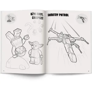 Ameet dětská kniha LEGO® STAR WARS™. Omalovánky s nálepkami