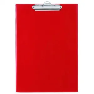 Psací stůl s klipem (podložka na psaní) Biurfol A4 - červený 230 mm x 320 mm (KH-01-04)