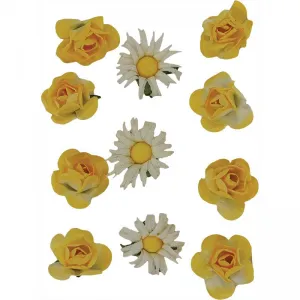 Titanum Craft-Fun Series Papírový květinový ornament na drátku (18BR-54)