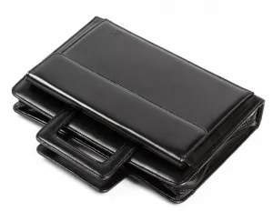 Jan-Pol Bis Široká aktovka na zip A4 s výsuvným madlem Barva: různá 380 mm x 260 mm (AK-15)