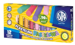 Astra plastelína 12 barev s vůní (303114001)