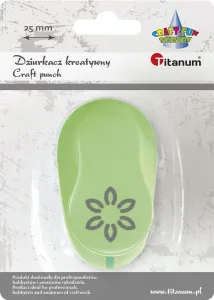 Titanum Craft-Fun Series 25mm květinový dekorativní děrovač (T-8810-2)