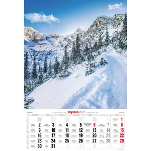 Nástěnný kalendář Avanti s pruhy 285 mm x 420 mm (5901769620827)