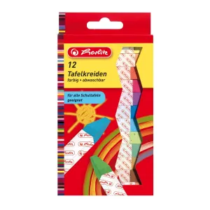 Herlitz křídová barva: mix 12 ks (8648206)