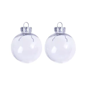 Arpex kreativní sada DIY transparentní ozdoby 2 ks (bn7987)