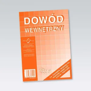 Ofsetový tisk Michalczyk i Prokop Dowód wewnętrzny A5 A5 40k. (K-12)
