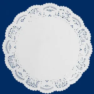 Indexové ubrousky pod dort - bílé 330 mm x 330 mm