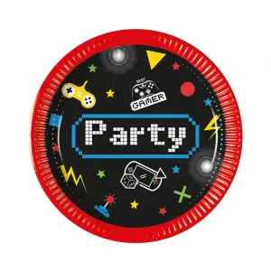 Jednorázový talíř Godan Game Party o průměru 200 mm 8 ks (93770)