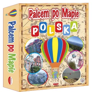 Stolní hra Abino Palcem po mapie Polska (4183718)