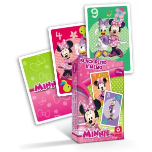 Karetní hra Black Peter & Memo Cartamundi Minnie Mouse