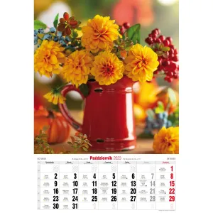 Vícepanelový pruhovaný nástěnný kalendář Avanti 285 mm x 420 mm (5901769620476)