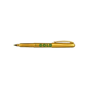 Permanentní popisovač Centropen, zlatý 1,0mm kulatý hrot (2670/01)