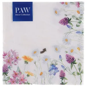 Ubrousky Paw Lunch - vícebarevné 330 mm x 330 mm (SDL120110)