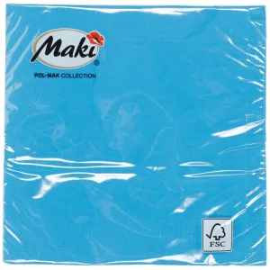 Ubrousky Pol-mak - modré 330 mm x 330 mm (008)