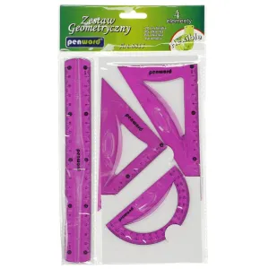 Sdm geometrická sada 4 el. 20 cm. 4 el. (8815)