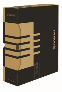 Kartotéka Donau A4 - hnědá 100 mm x 340 mm x 297 mm (7661301FSC-02)
