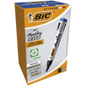 Popisovač Bic Marking 2300 permanentní, modrý 3,7-5,5mm zkrácený hrot (8209253)