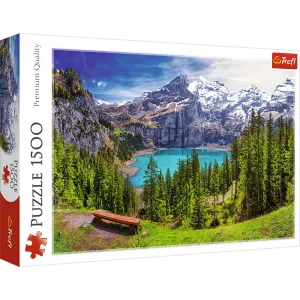 Puzzle Trefl Jezero Oeschinen 1500 el. (26166)