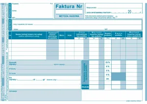Vlastní tisk Michalczyk i Prokop Faktura - hotovostní metoda úplný vzor pro prodejce čisté ceny A5 80k. (151-3E)