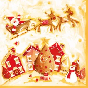 Ubrousky Pol-mak s hvězdičkou - mix 330 mm x 330 mm (Sd GW)