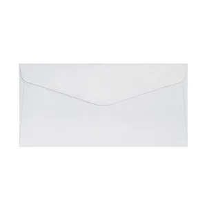 Paper Gallery perleťová diamantová bílá obálka DL - bílá (280139)