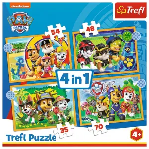 Puzzle Trefl 4v1 el. (34395)