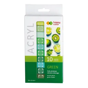 Akrylová barva Happy Color: zelená 12ml (HA 7370 0012-G10)