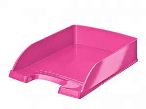 Zásuvka Leitz Wow - růžová 255 mm x 70 mm x 357 mm (52263023)